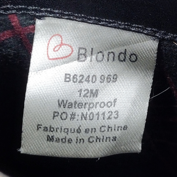 Blondo Tami Waterproof Leopard Print Calf Hair Side Zip Ankle Booties Size 12M - Picture 12 of 12